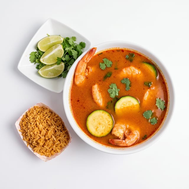 Caldo de Camaron.