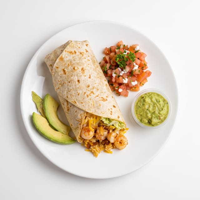 Shrimp Burrito.