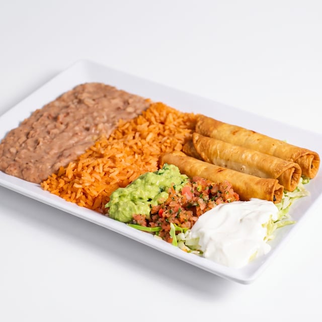 Flautas Plate.