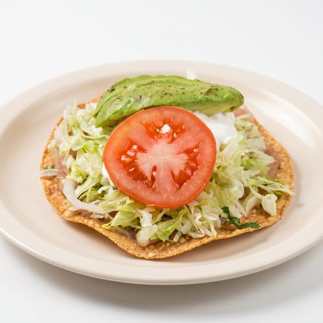 Veggie Tostada.