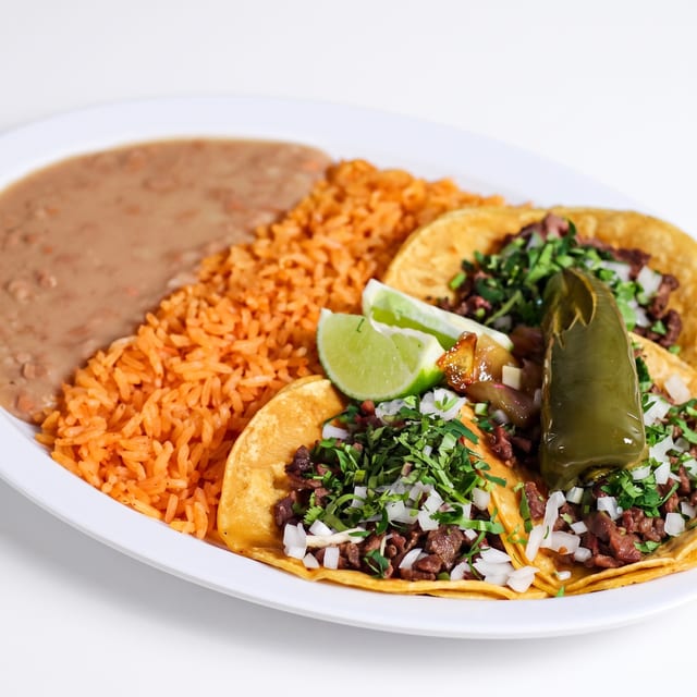 Regular Taco Plate.